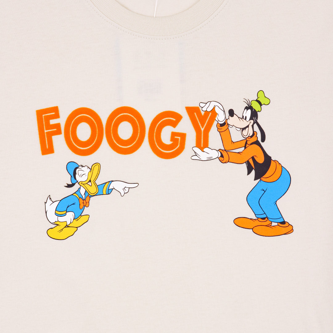 Disney T-Shirt Men&Women Mickey Mouse & Friends Goofy - เสื้อยืดดิสนีย์ ลายกูฟฟี่ สินค้าลิขสิทธ์แท้100%