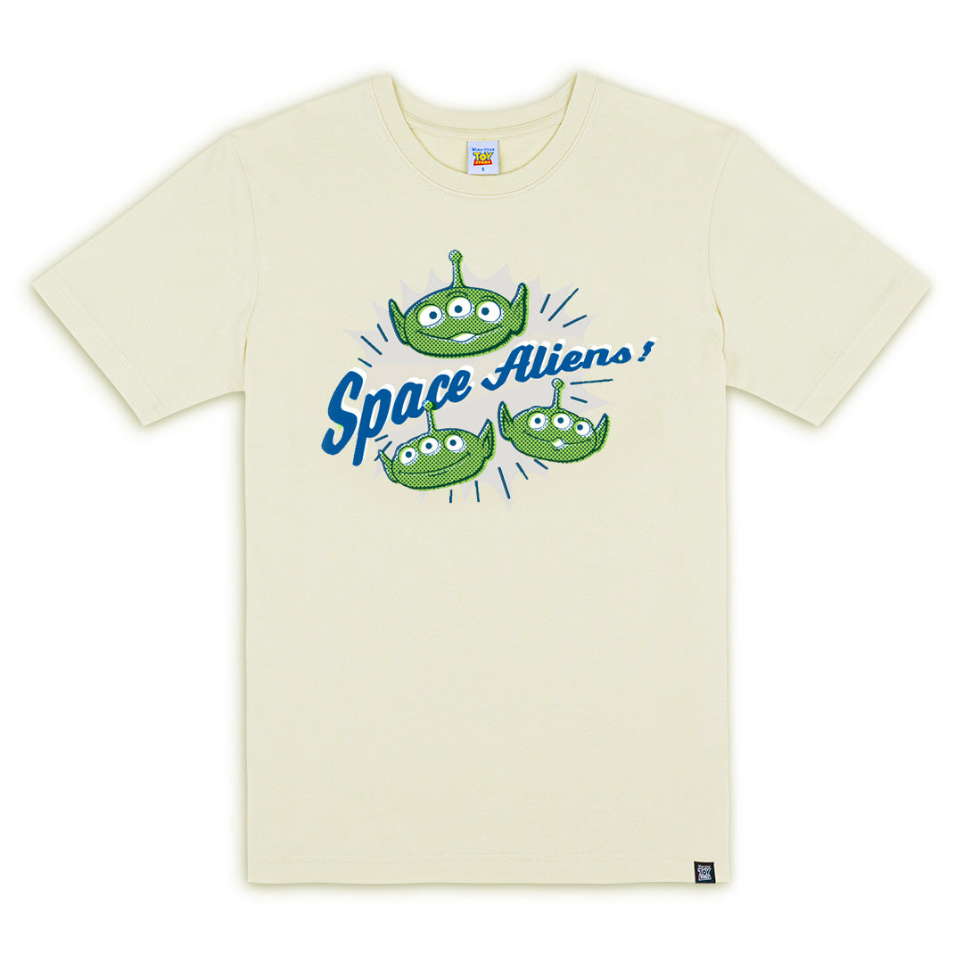 Disney Toy Story Space Aliens! Men T-Shirt & Women Crop - เสื้อยืดดิสนีย์ ทอย สตอรี่ ผู้ชายและครอปผู้หญิง