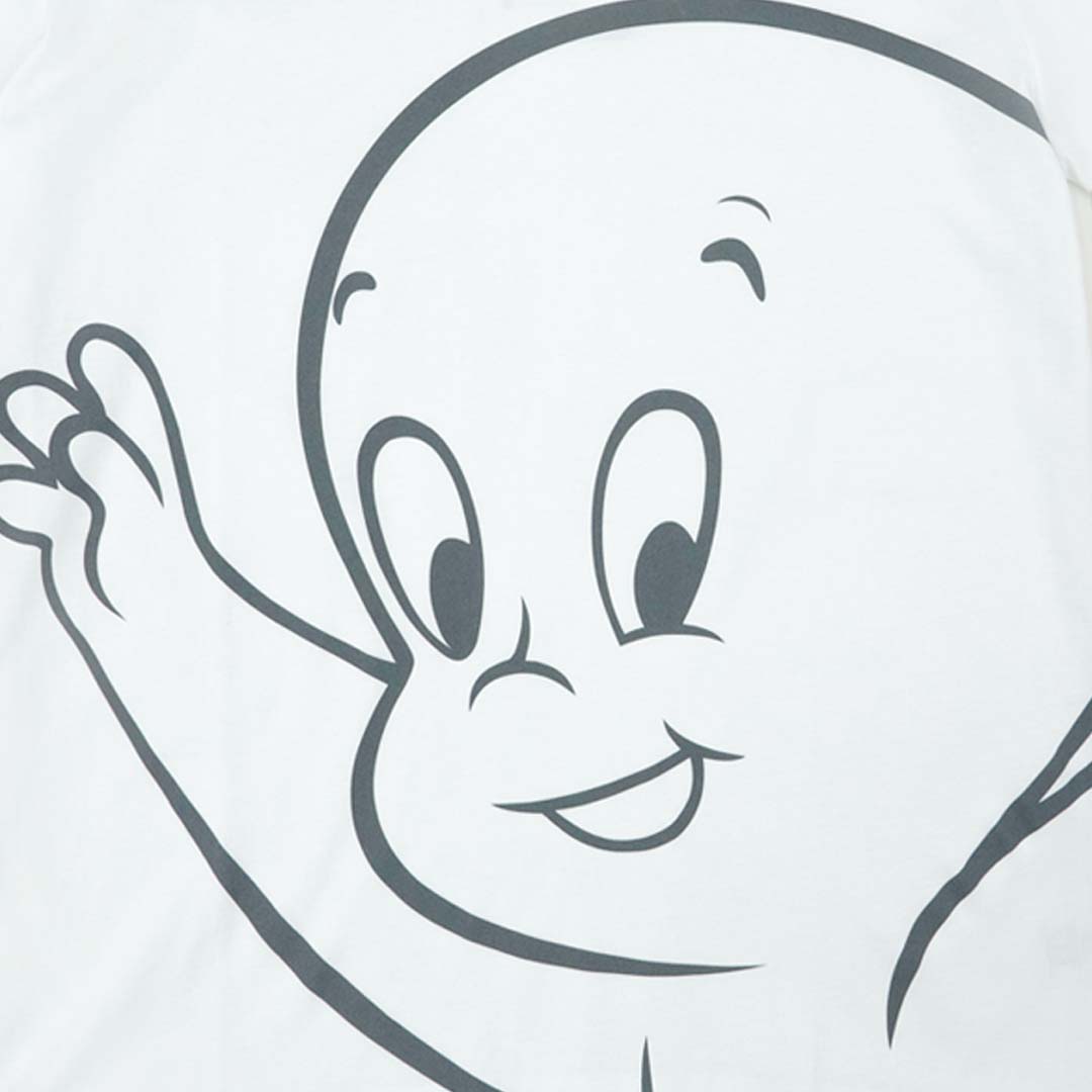 Universal Studios Men Casper The Friendly Ghost  T-Shirt - เสื้อผู้ชายยูนิเวอร์แซล สตูดิโอ แคสเปอร์
