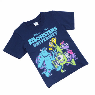Disney Men & Boy Family Monsters university  T-Shirt - เสื้อยืดผู้ชายและเด็ก มอนสเตอร์
