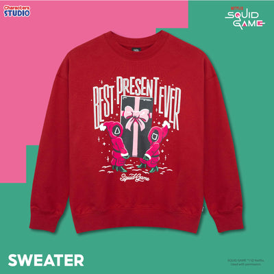 Squid Game Men&Women Sweater - เสื้อสเวตเตอร์ผู้ใหญ่ สควิดเกม สินค้าลิขสิทธิ์ 100%