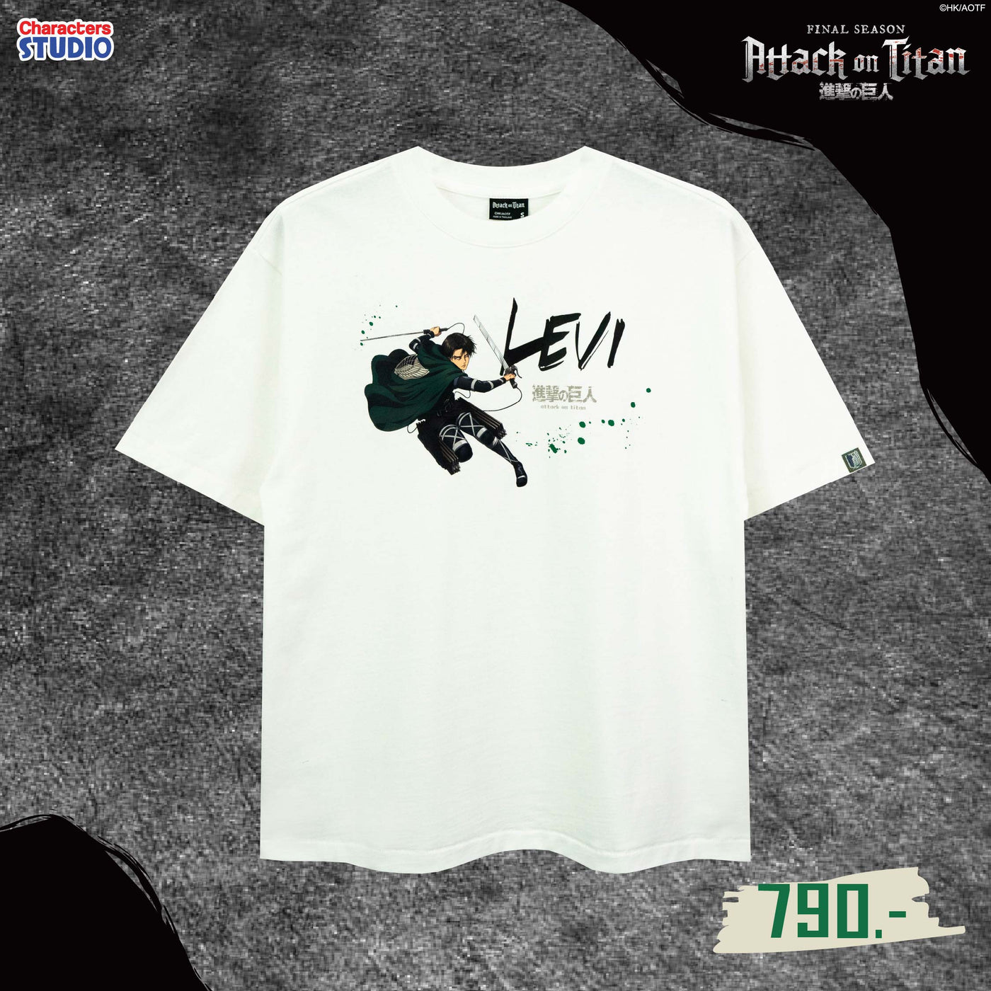 Attack on Titan Men //Oversized T-shirt// - เสื้อโอเวอร์ไซส์ อนิเมะ ”ผ่าพิทพไททัน“ ลิขสิทธิ์แท้ ผ้า cotton แท้100%