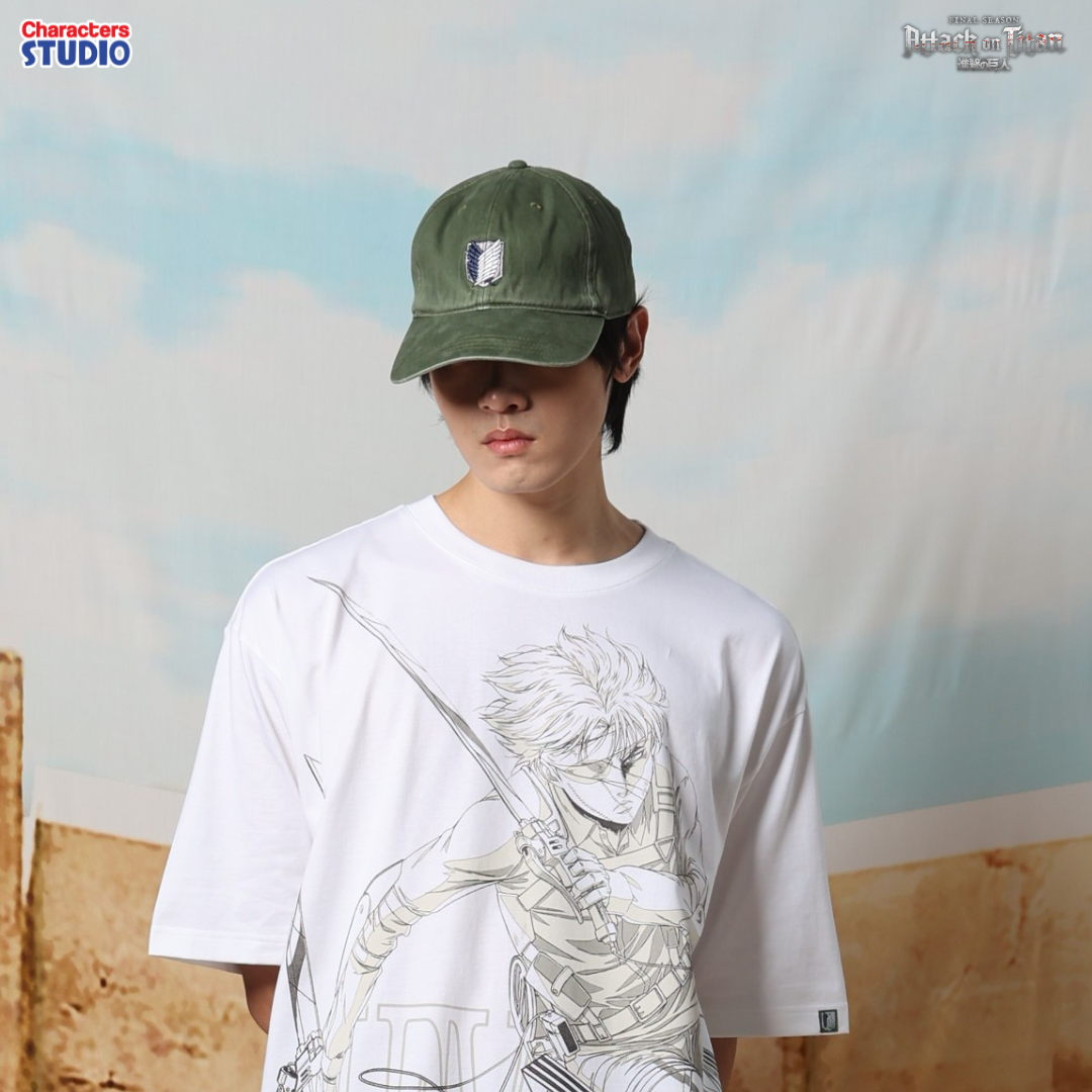 Attack on Titan  Cap - หมวก แก๊ป  ”ผ่าพิทพไททัน“ ลิขสิทธิ์แท้