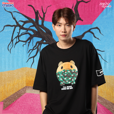 Squid Game Men&Women //Oversized T-shirt// - เสื้อโอเวอร์ไซส์ผู้ใหญ่ สควิดเกม สินค้าลิขสิทธิ์ 100% ผ้า Cabonite