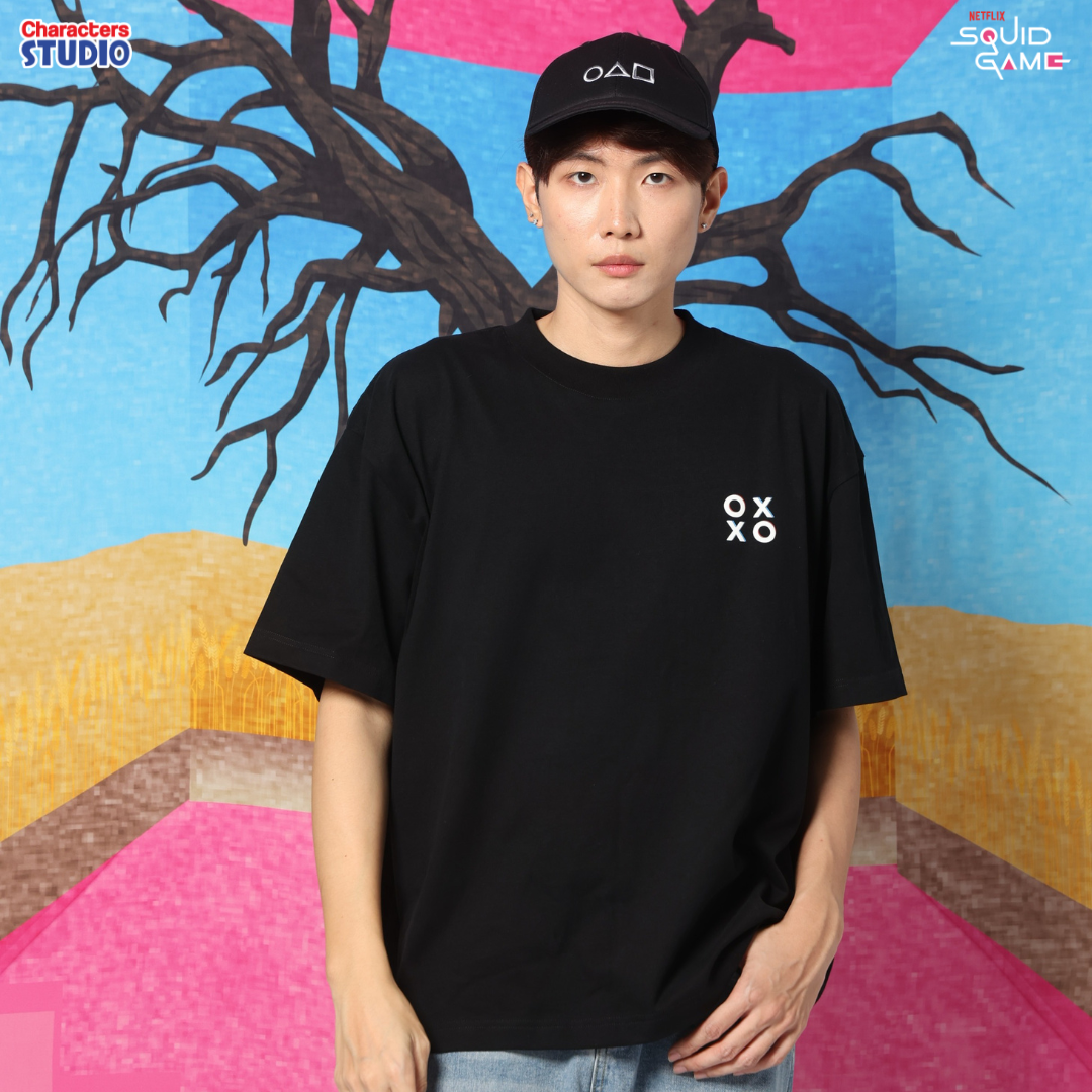 Squid Game Men&Women //Oversized T-shirt// - เสื้อโอเวอร์ไซส์ผู้ใหญ่ สควิดเกม สินค้าลิขสิทธิ์ 100% ผ้า Cabonite