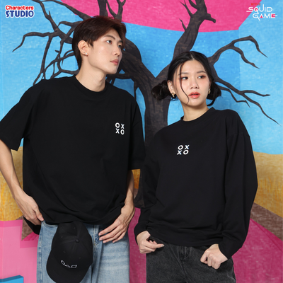 Squid Game Men&Women //Oversized T-shirt// - เสื้อโอเวอร์ไซส์ผู้ใหญ่ สควิดเกม สินค้าลิขสิทธิ์ 100% ผ้า Cabonite