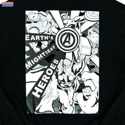 Marvel Men Jacket - เสื้อแจ็คเก็ตผู้ใหญ่มาร์เวล มีฮู้ด สินค้าลิขสิทธ์แท้ 100% characters studio