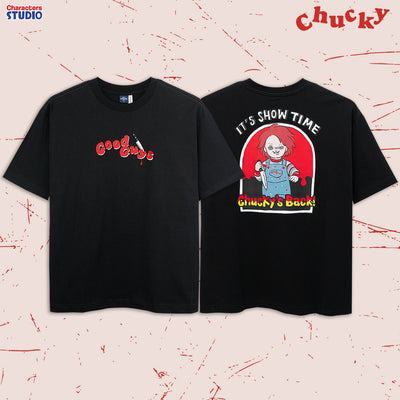 Universal Studios Chucky //Oversized T-Shirt // - เสื้อยืดโอเวอร์ไซส์ผู้ใหญ่ ยูนิเวอร์แซล สตูดิโอ ชัคกี้ งานปัก