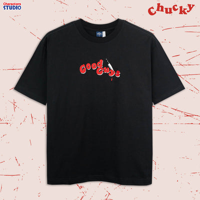 Universal Studios Chucky //Oversized T-Shirt // - เสื้อยืดโอเวอร์ไซส์ผู้ใหญ่ ยูนิเวอร์แซล สตูดิโอ ชัคกี้ งานปัก