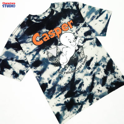 Universal Studios Men Casper  // Oversized T-Shirt //  - เสื้อโอเวอร์ไซส์ ยูนิเวอร์แซล สตูดิโอ ผีน้อย แคสเปอร์ มัดย้อม