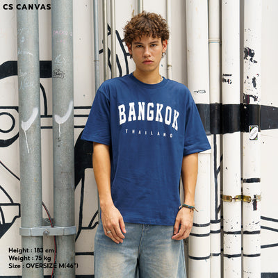 CS CANVAS Local-Bangkok Thailand // Family Oversized // - เสื้อยืดครอบครัวโอเวอร์ไซส์ ผ้า cozy feel premium cotton 100%