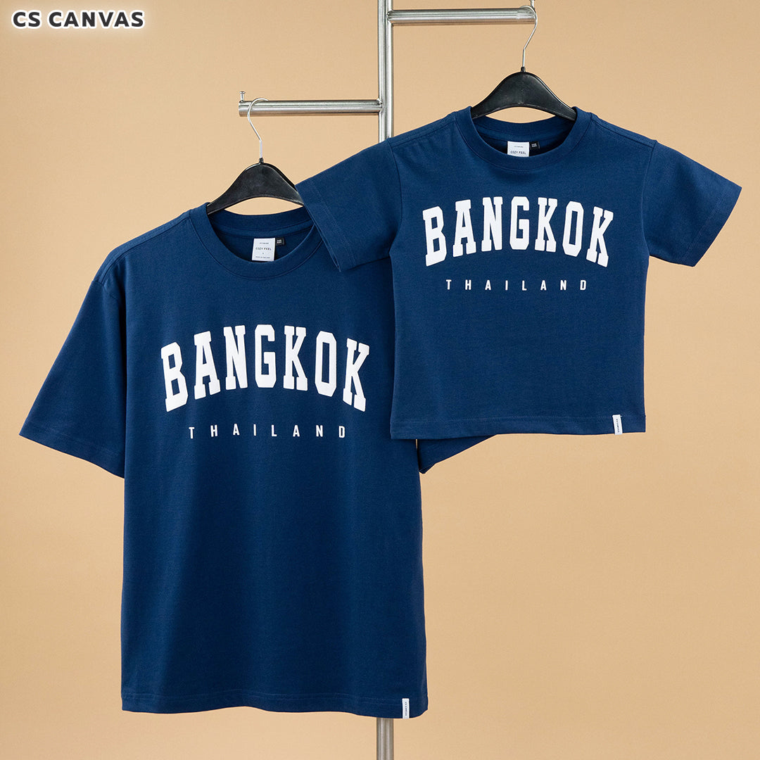 CS CANVAS Local-Bangkok Thailand // Family Oversized // - เสื้อยืดครอบครัวโอเวอร์ไซส์ ผ้า cozy feel premium cotton 100%