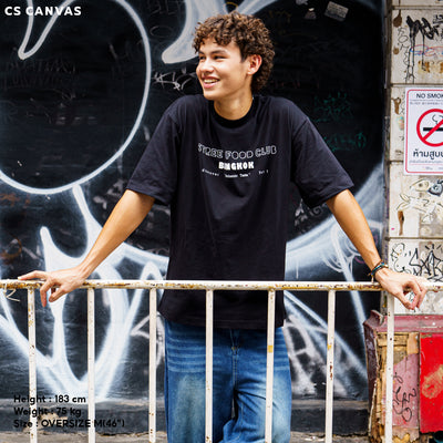 CS CANVAS Local-Bangkok Thailand // Oversized // - เสื้อยืดโอเวอร์ไซส์ ผ้า cozy feel premium cotton 100%