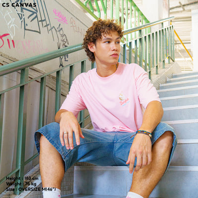 CS CANVAS Local-Bangkok Thailand // Oversized // - เสื้อยืดโอเวอร์ไซส์ ผ้า cozy feel premium cotton 100%