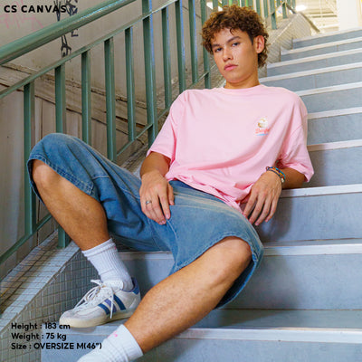 CS CANVAS Local-Bangkok Thailand // Oversized // - เสื้อยืดโอเวอร์ไซส์ ผ้า cozy feel premium cotton 100%