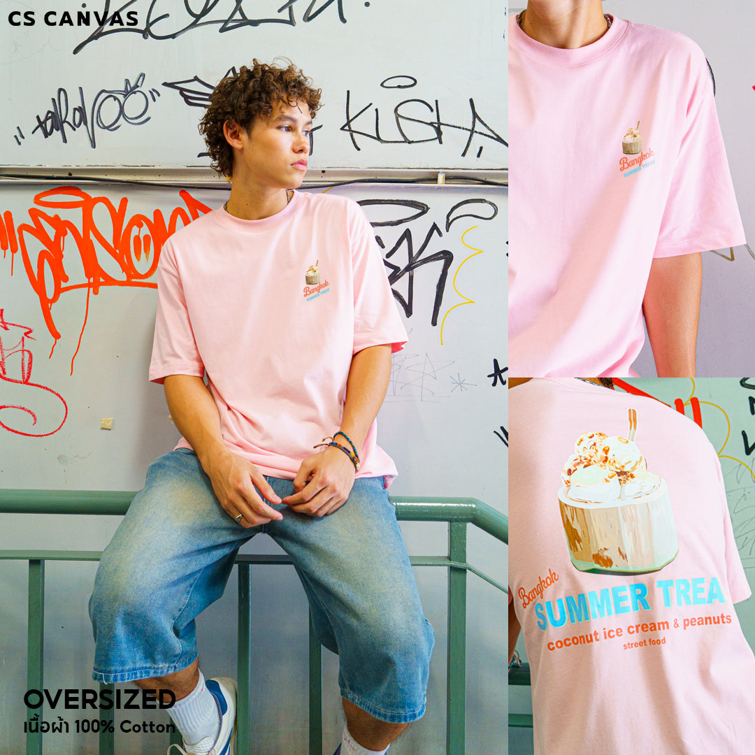 CS CANVAS Local-Bangkok Thailand // Oversized // - เสื้อยืดโอเวอร์ไซส์ ผ้า cozy feel premium cotton 100%