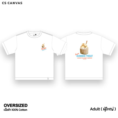 CS CANVAS Local-Bangkok Thailand // Oversized // - เสื้อยืดโอเวอร์ไซส์ ผ้า cozy feel premium cotton 100%
