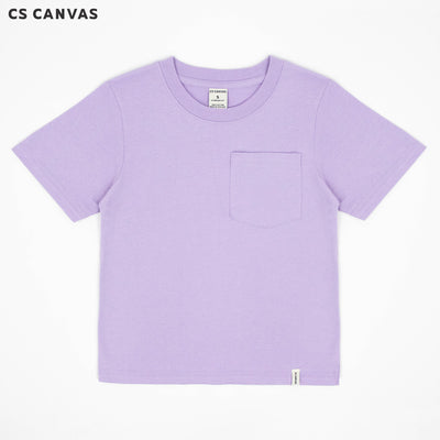 CS CANVAS  Boy T-Shirt // Summer Pastel //  - เสื้อยืดเปล่า มีกระเป๋า เด็กผู้ชาย ผ้า cotton100% ใส่สบายไม่ร้อน