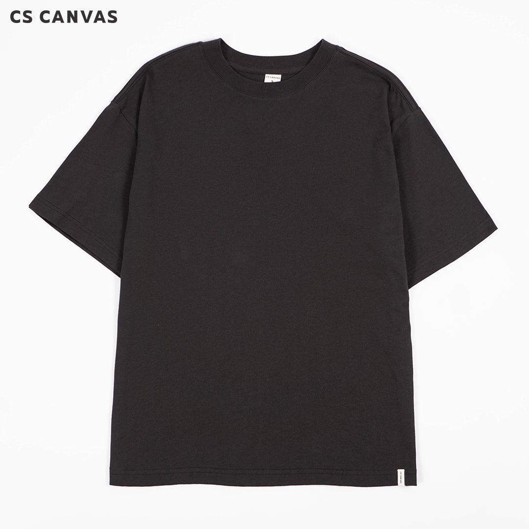 CS CANVAS Men Urban Vibe //Oversized T-Shirt // - เสื้อยืดเปล่า ผู้ชายโอเวอร์ไซส์ ผ้า Cotton USA ใส่สะบายไม่ร้อน XLอก54