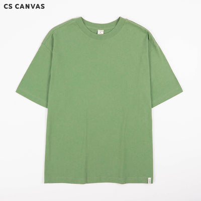 CS CANVAS Men Urban Vibe //Oversized T-Shirt // - เสื้อยืดเปล่า ผู้ชายโอเวอร์ไซส์ ผ้า Cotton USA ใส่สะบายไม่ร้อน XLอก54