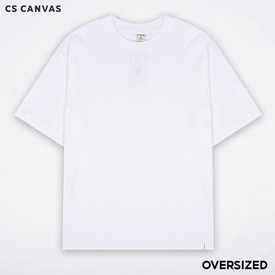 CS CANVAS Men Urban Vibe //Oversized T-Shirt // - เสื้อยืดเปล่า ผู้ชายโอเวอร์ไซส์ ผ้า Cotton USA ใส่สบายไม่ร้อน