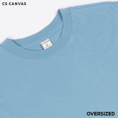 CS CANVAS Men Urban Vibe //Oversized T-Shirt // - เสื้อยืดเปล่า ผู้ชายโอเวอร์ไซส์ ผ้า Cotton USA ใส่สบายไม่ร้อน