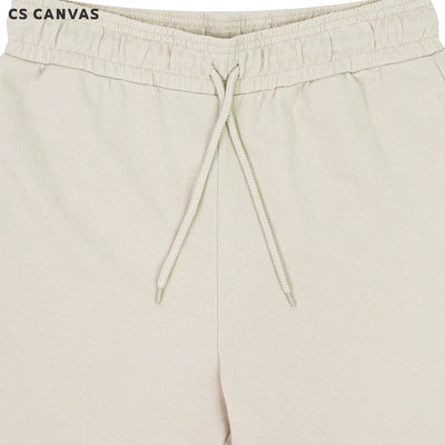 CS CANVAS Men Shorts - กางเกงขาสั้นผู้ใหญ่ ผ้าเกร็ดปลา(French Terry)  ผ้านุ่มฟู มีความหนานุ่ม ยืดหยุ่นใส่สบาย