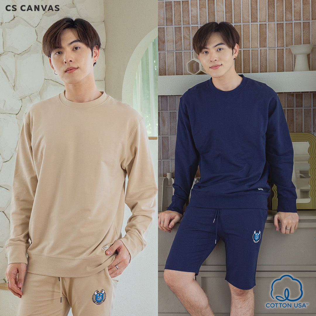 CS CANVAS Men Sweater - เสื้อสเวตเตอร์แขนยาว ผู้ใหญ่