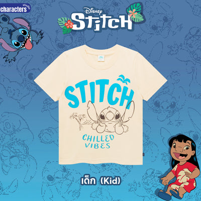Disney Family Stitch // T-shirt & Crop Lilo&Stitch // -  เสื้อยืดผู้ใหญ่ ครอป และเด็ก ดิสนีย์ ลาย ลิโล่แอนด์สติทช์
