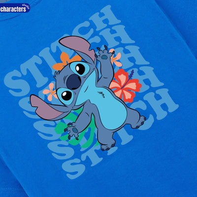 Disney Men&Women Stitch  //Oversized BOXY// - เสื้อยืดผู้ใหญ่โอเวอร์ไซซ์ทรง BOXY ดิสนีย์ ลาย ลิโล่แอนด์สติทช์