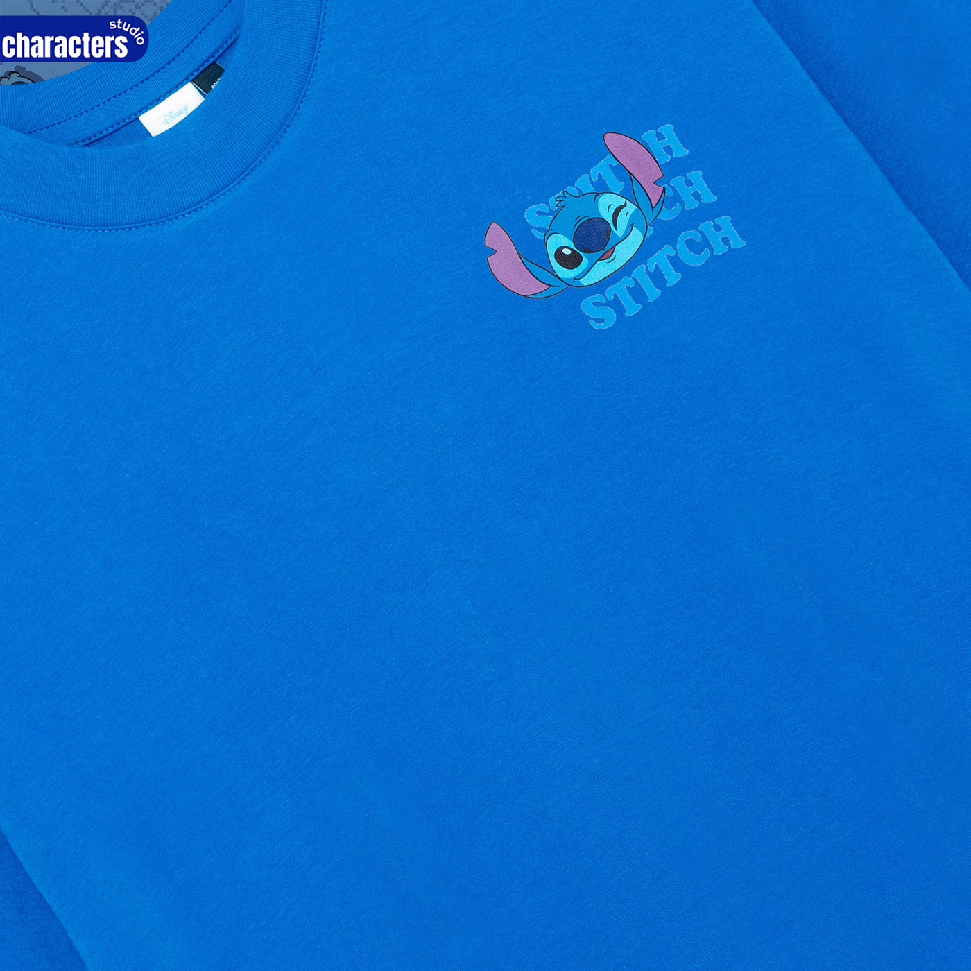 Disney Men&Women Stitch  //Oversized BOXY// - เสื้อยืดผู้ใหญ่โอเวอร์ไซซ์ทรง BOXY ดิสนีย์ ลาย ลิโล่แอนด์สติทช์
