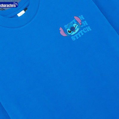 Disney Men&Women Stitch  //Oversized BOXY// - เสื้อยืดผู้ใหญ่โอเวอร์ไซซ์ทรง BOXY ดิสนีย์ ลาย ลิโล่แอนด์สติทช์