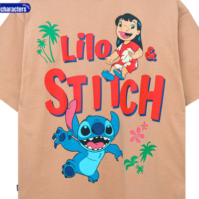 Disney Family Stitch // Oversized Lilo&Stitch // -  เสื้อยืดผู้ใหญ่โอเวอร์ไซซ์และเด็ก ดิสนีย์ ลาย ลิโล่แอนด์สติทช์