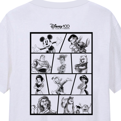 Disney 100 Years Of Wonder Men T-Shirt -เสื้อยืดครอบครัว ดิสนีย์ 100 ปี