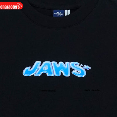 Universal Studios Men Jaws //Oversized T-Shirt //- เสื้อยืดโอเวอร์ไซส์ ยูนิเวอร์แซล สตูดิโอ ลายจอว์ส
