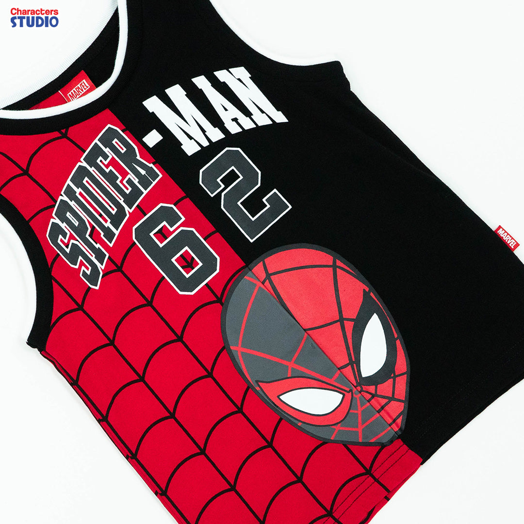 Marvel Boy Spider-Man Tank & Short - เสื้อกล้ามและกางเกงเด็กลายสไปเดอร์แมน