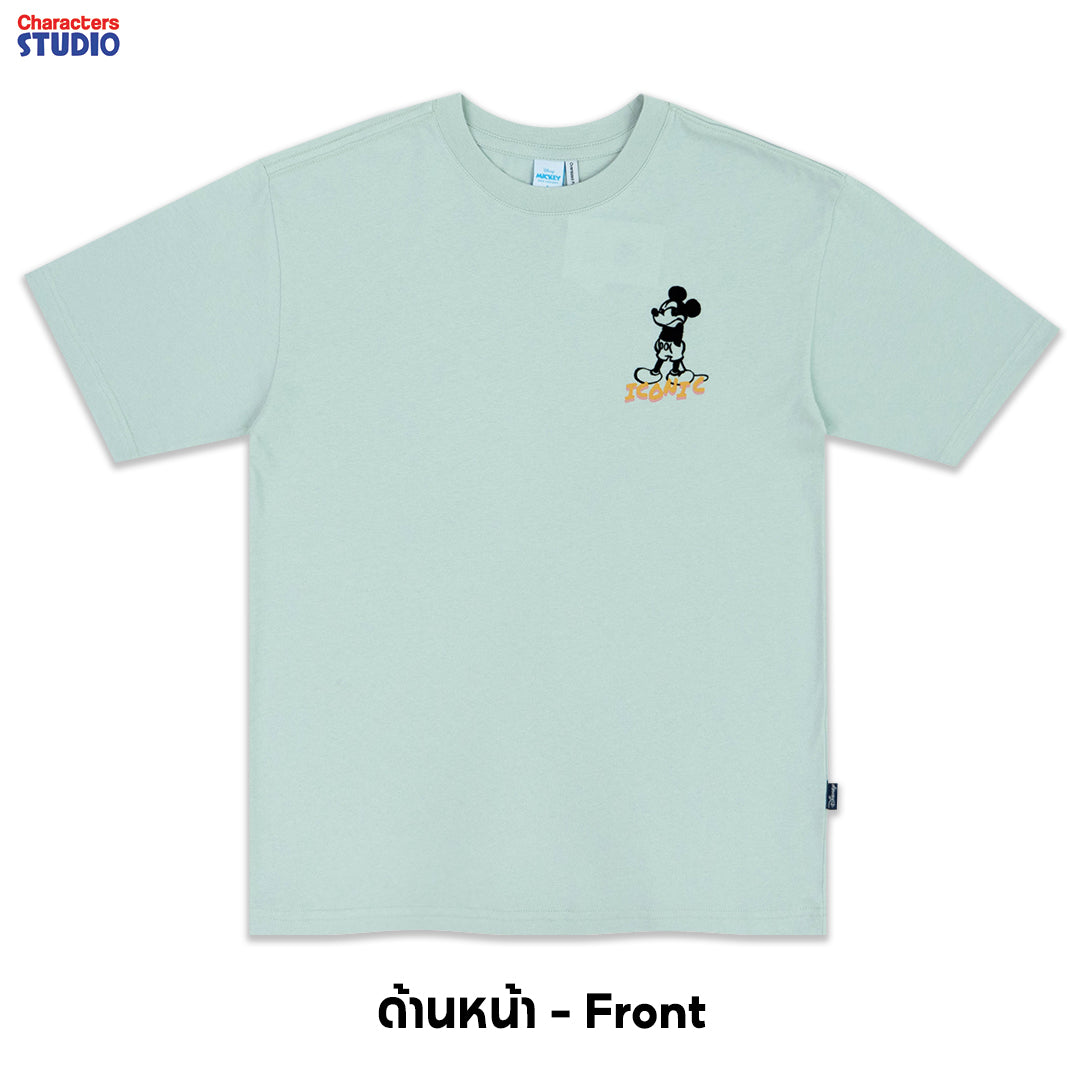 Disney Men Mickey Mouse & Friends //Oversized T-Shirt // - เสื้อยืดโอเวอร์ไซส์ผู้ใหญ่ มิกกี้เมาส์และผองเพื่อน