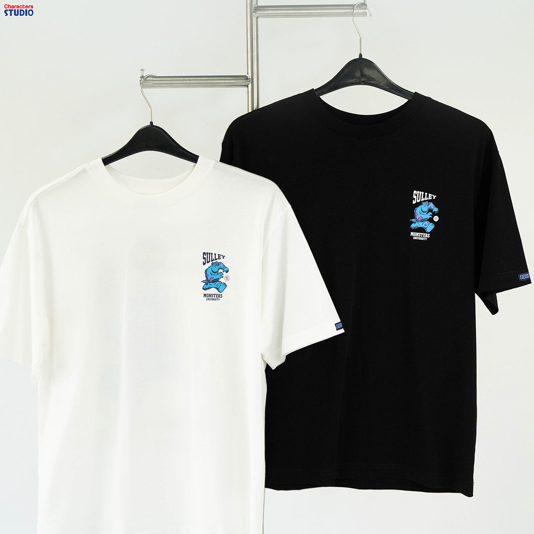 Disney Monsters University Mike&sully // Oversized T-Shirt // - เสื้อโอเวอร์ไซส์  ลายไมค์วาซาวสกี้ & ซัลลี่