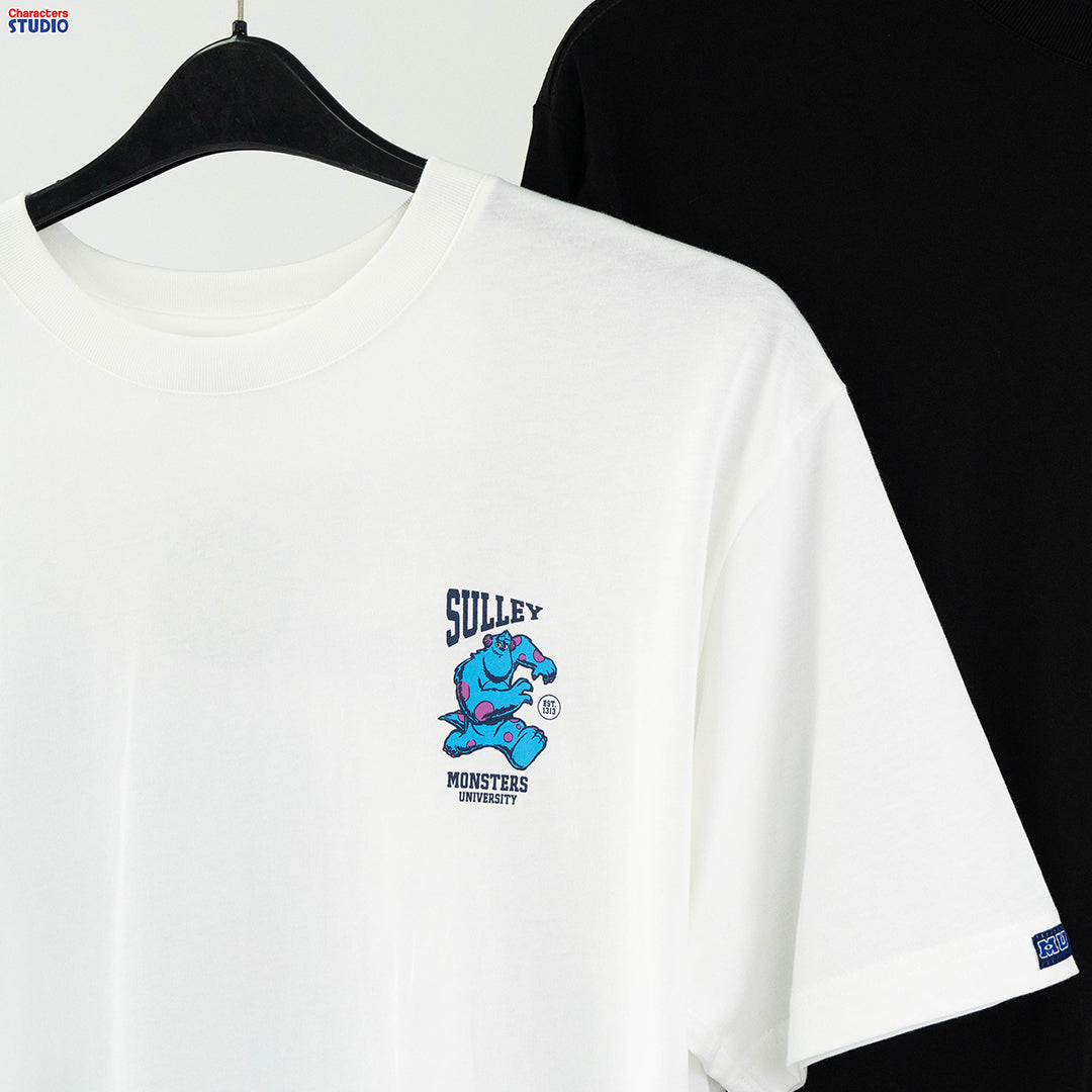 Disney Monsters University Mike&sully // Oversized T-Shirt // - เสื้อโอเวอร์ไซส์  ลายไมค์วาซาวสกี้ & ซัลลี่