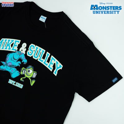 Disney Men Monsters university Mike Sully(ทรง Relax)T-Shirt - เสื้อยืดผู้ใหญ่ มหาลัย มอนสเตอร์ ไมค์&ซัลลี่ ทรงรีแลค