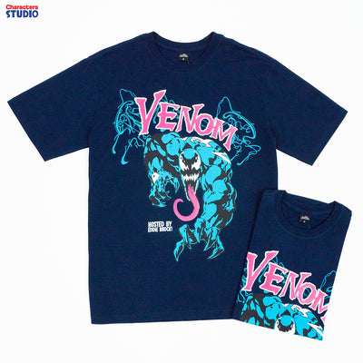 Marvel Men Venom T-Shirt (ทรง Relax)  - เสื้อยืดผู้ชายมาร์เวล ลายเวน่อม ทรงรีแลค