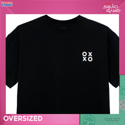 Squid Game Men&Women //Oversized T-shirt// - เสื้อโอเวอร์ไซส์ผู้ใหญ่ สควิดเกม สินค้าลิขสิทธิ์ 100% ผ้า Cabonite