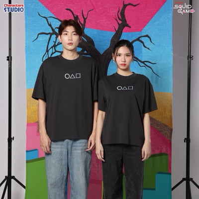 Squid Game Men&Women //Oversized T-shirt// - เสื้อโอเวอร์ไซส์ผู้ใหญ่ สควิดเกม สินค้าลิขสิทธิ์ 100% ผ้า Cozy Feel