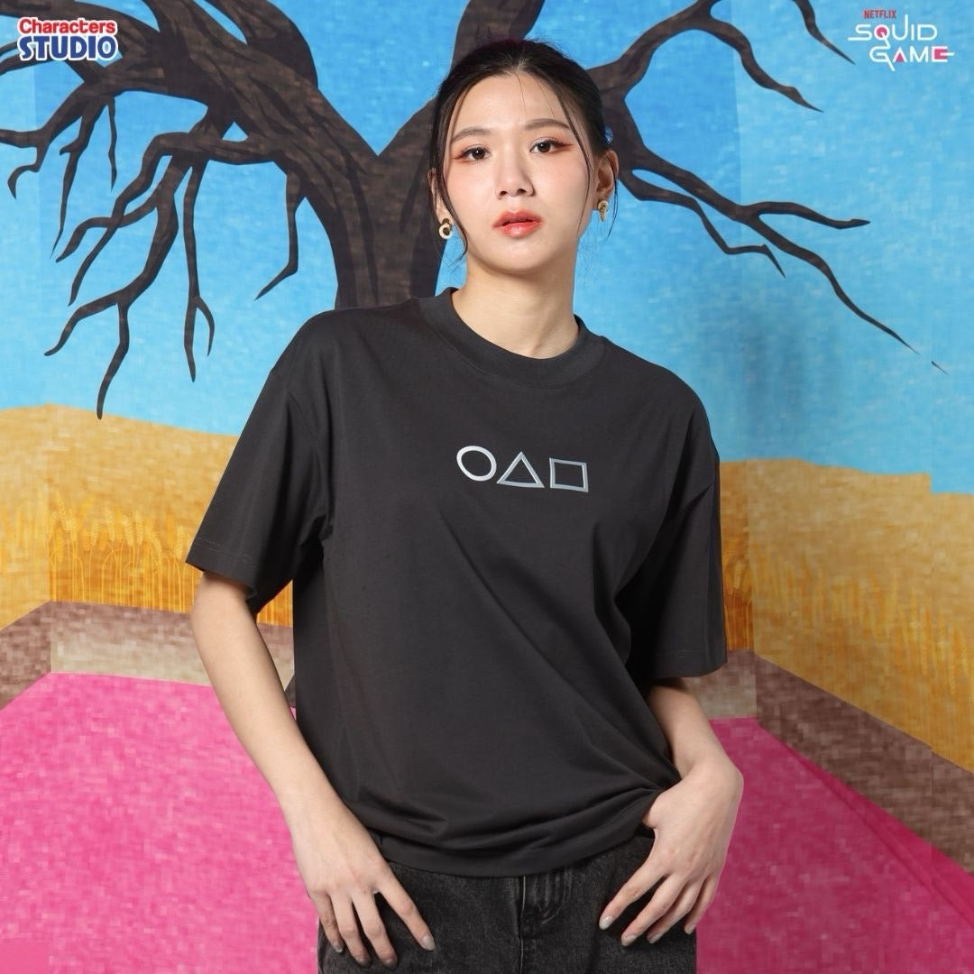 Squid Game Men&Women //Oversized T-shirt// - เสื้อโอเวอร์ไซส์ผู้ใหญ่ สควิดเกม สินค้าลิขสิทธิ์ 100% ผ้า Cozy Feel