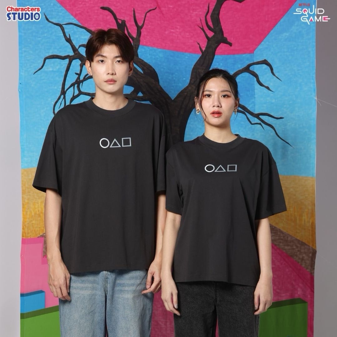 Squid Game Men&Women //Oversized T-shirt// - เสื้อโอเวอร์ไซส์ผู้ใหญ่ สควิดเกม สินค้าลิขสิทธิ์ 100% ผ้า Cozy Feel