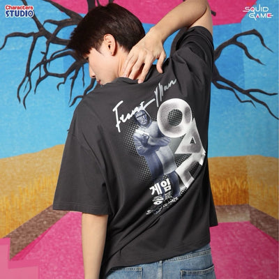 Squid Game Men&Women //Oversized T-shirt// - เสื้อโอเวอร์ไซส์ผู้ใหญ่ สควิดเกม สินค้าลิขสิทธิ์ 100% ผ้า Cozy Feel