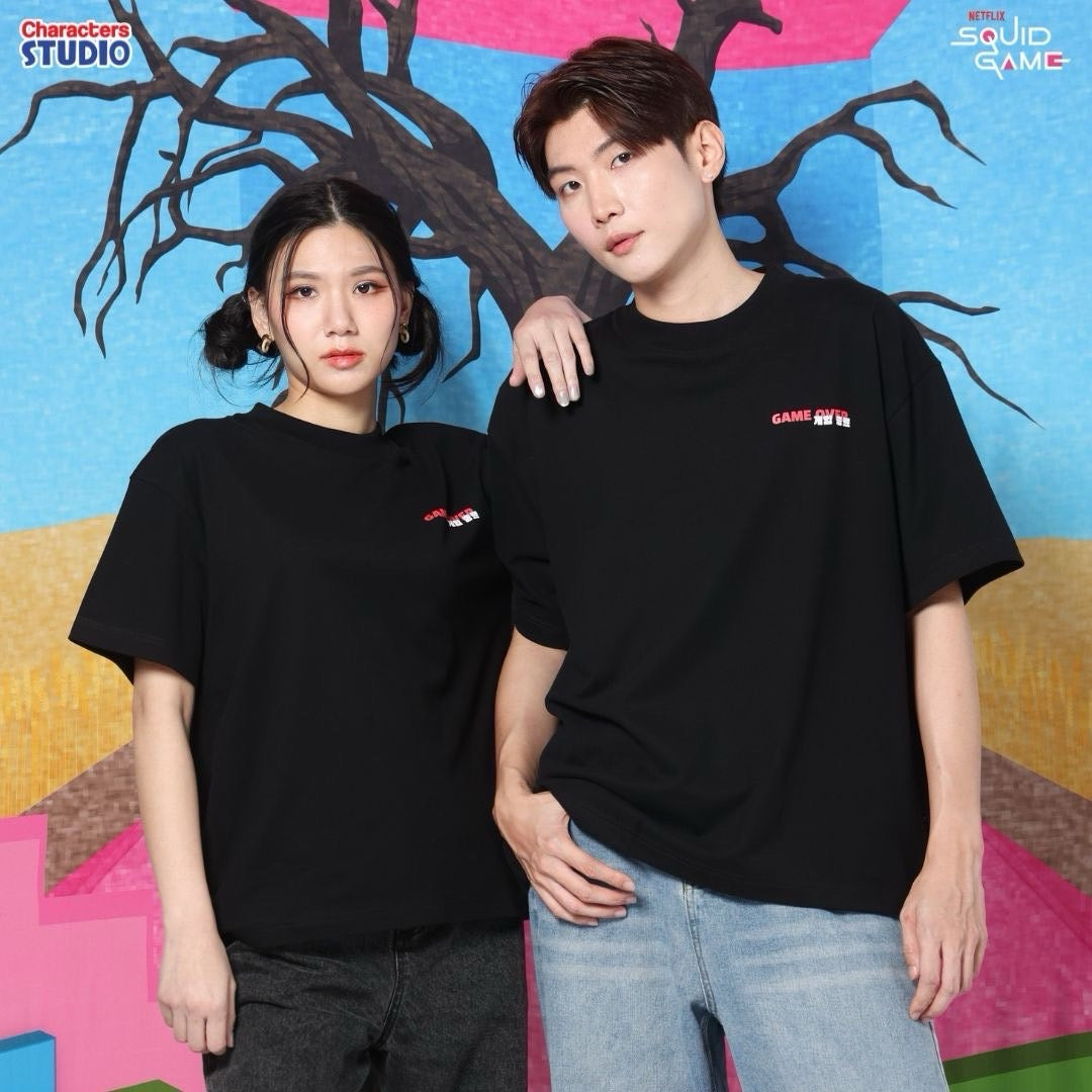 Squid Game Men&Women//Oversized BOXY// - เสื้อโอเวอร์ไซส์ผู้ใหญ่ สควิดเกม สินค้าลิขสิทธิ์ 100% ผ้า Cozy Feel