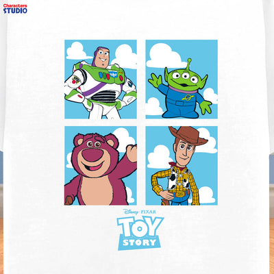 Disney Toy Story Men&Boy  T-Shirt -เสื้อยืดดิสนีย์ผู้ชายและเด็ก ทอย สตอรี่ ผู้ชายและเด็กผู้ชาย