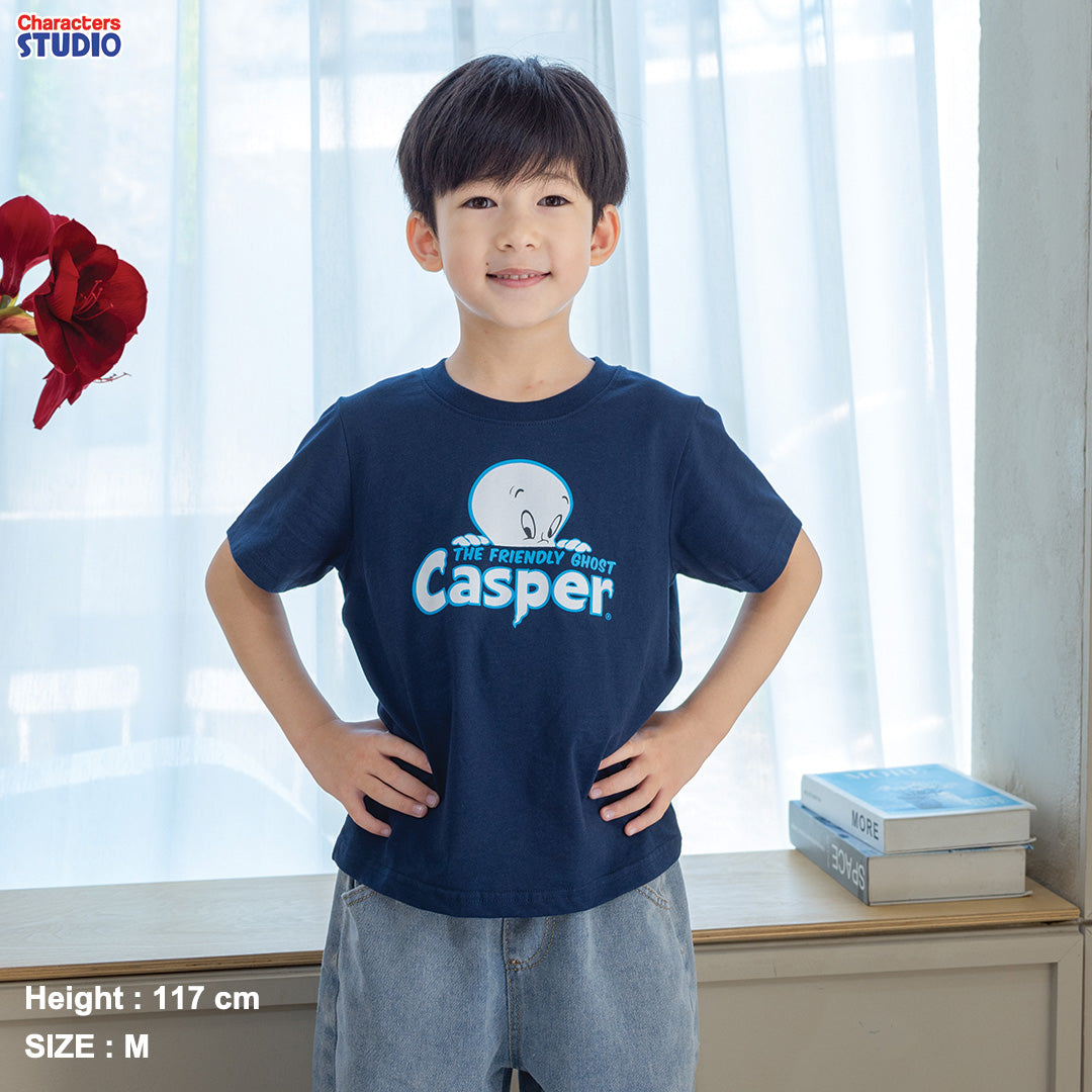 Universal Studio Men&Boy Casper T-Shirt - เสื้อผู้ใหญ่และเด็ก ยูนิเวอร์แซล สตูดิโอ แคสเปอร์