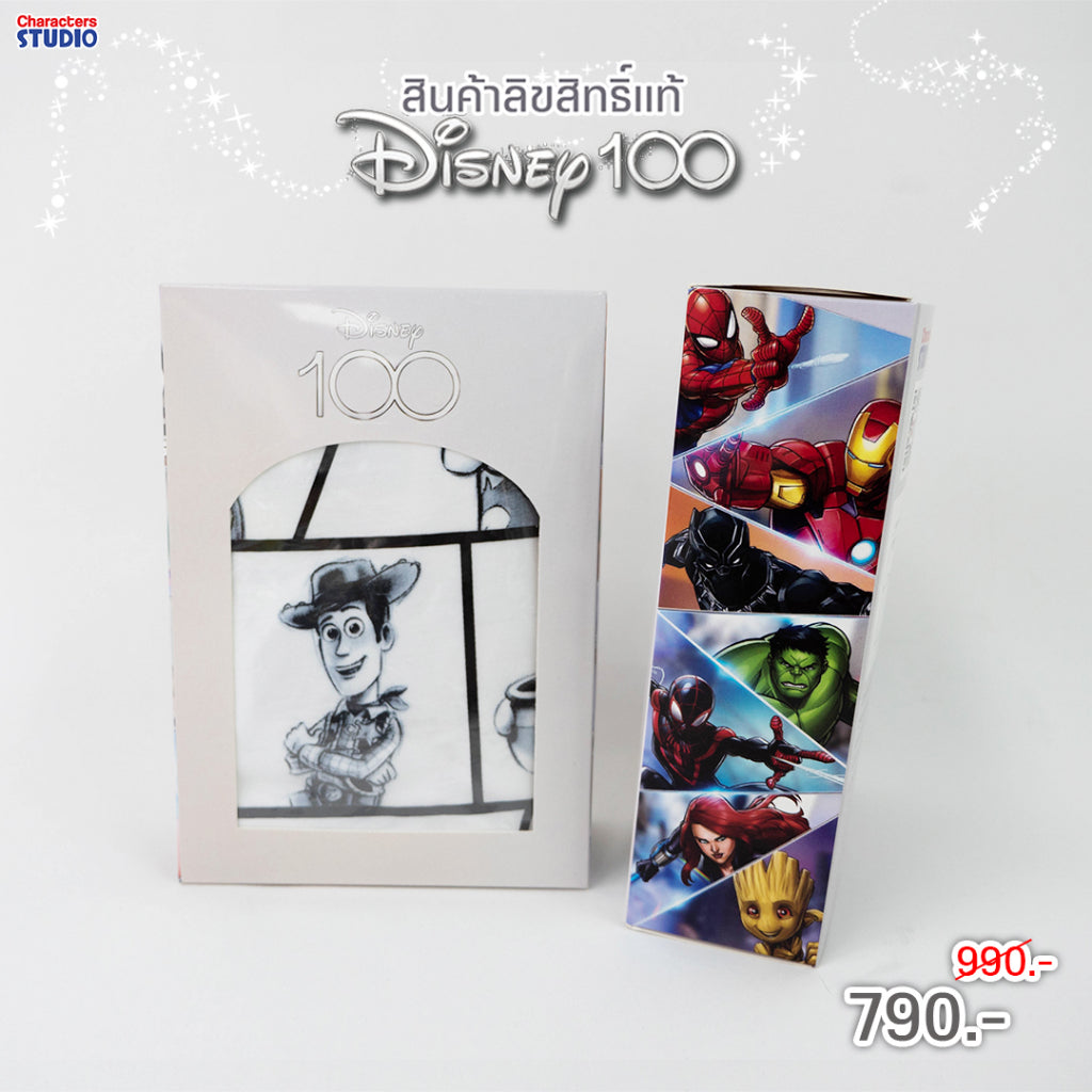 Disney 100 Years Of Wonder Men T-Shirt -เสื้อยืดครอบครัว ดิสนีย์ 100 ปี